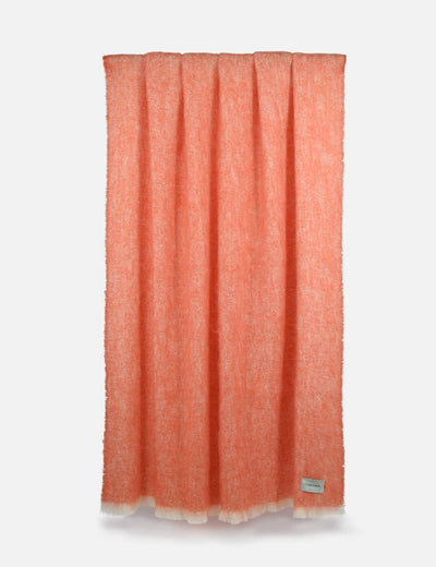 Poppy Mooneen Mohair Throw Blanket - Cushendale Woollen Mills