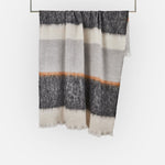 Night Silare Mohair XThrow Blanket - Cushendale Woollen Mills