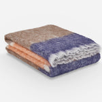 Tangerine Silare Mohair XThrow Blanket - Cushendale Woollen Mills