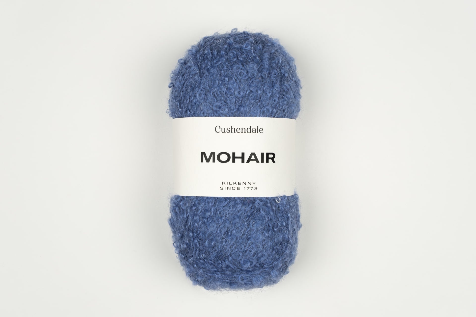 Indigo Mohair Yarn - Cushendale Woollen Mills