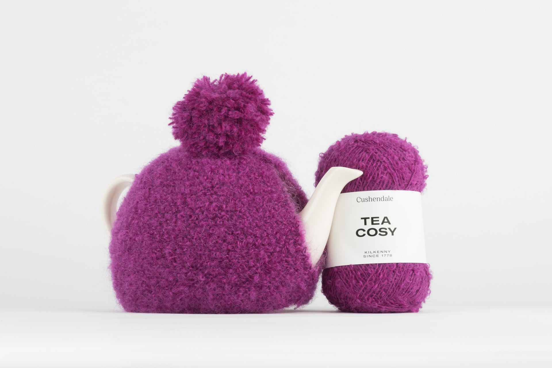 Mohair Tea Cosy Kit - Cushendale Woollen Mills