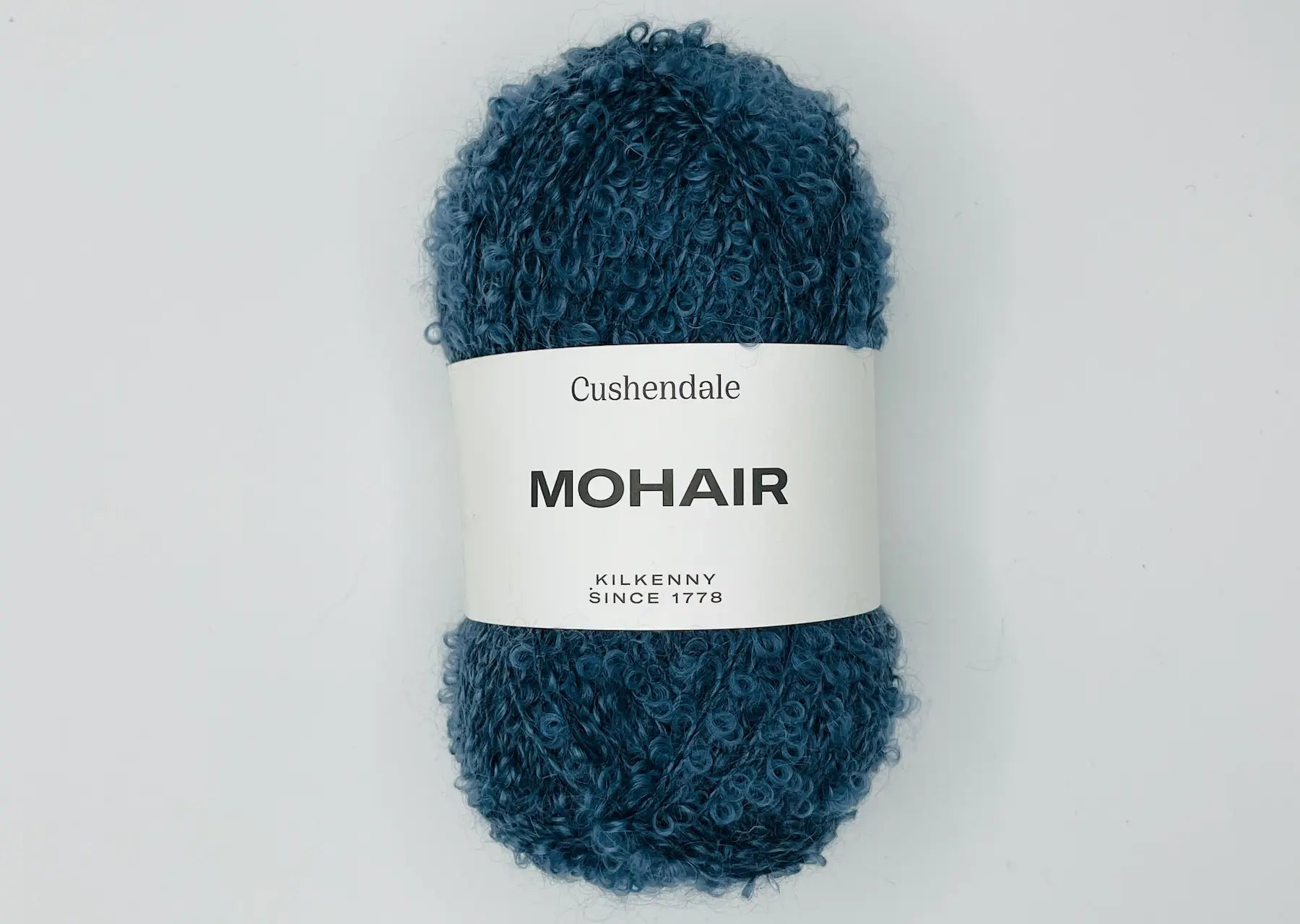 Slate Mohair Yarn - Cushendale Woollen Mills