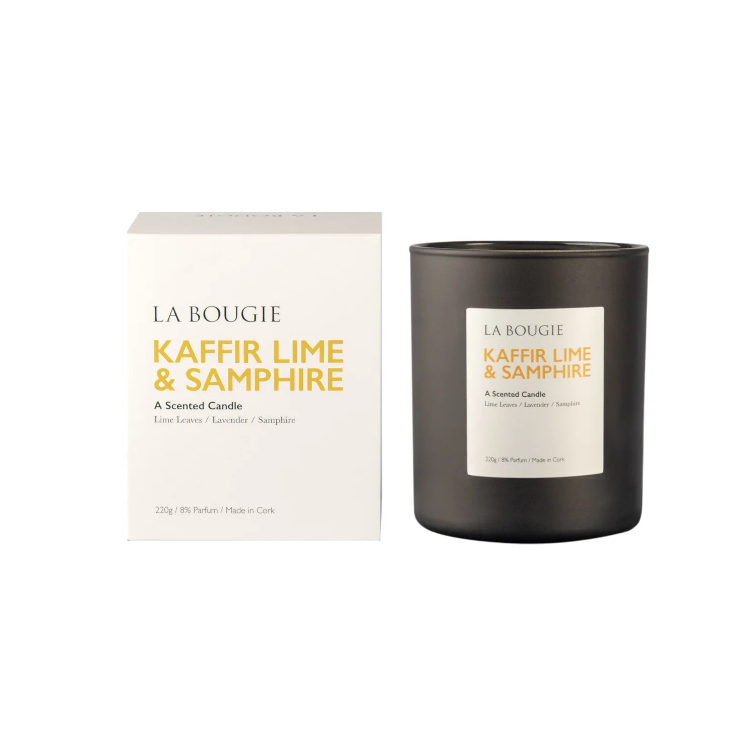 Kaffir Lime & Samphire Candle - Cushendale Woollen Mills