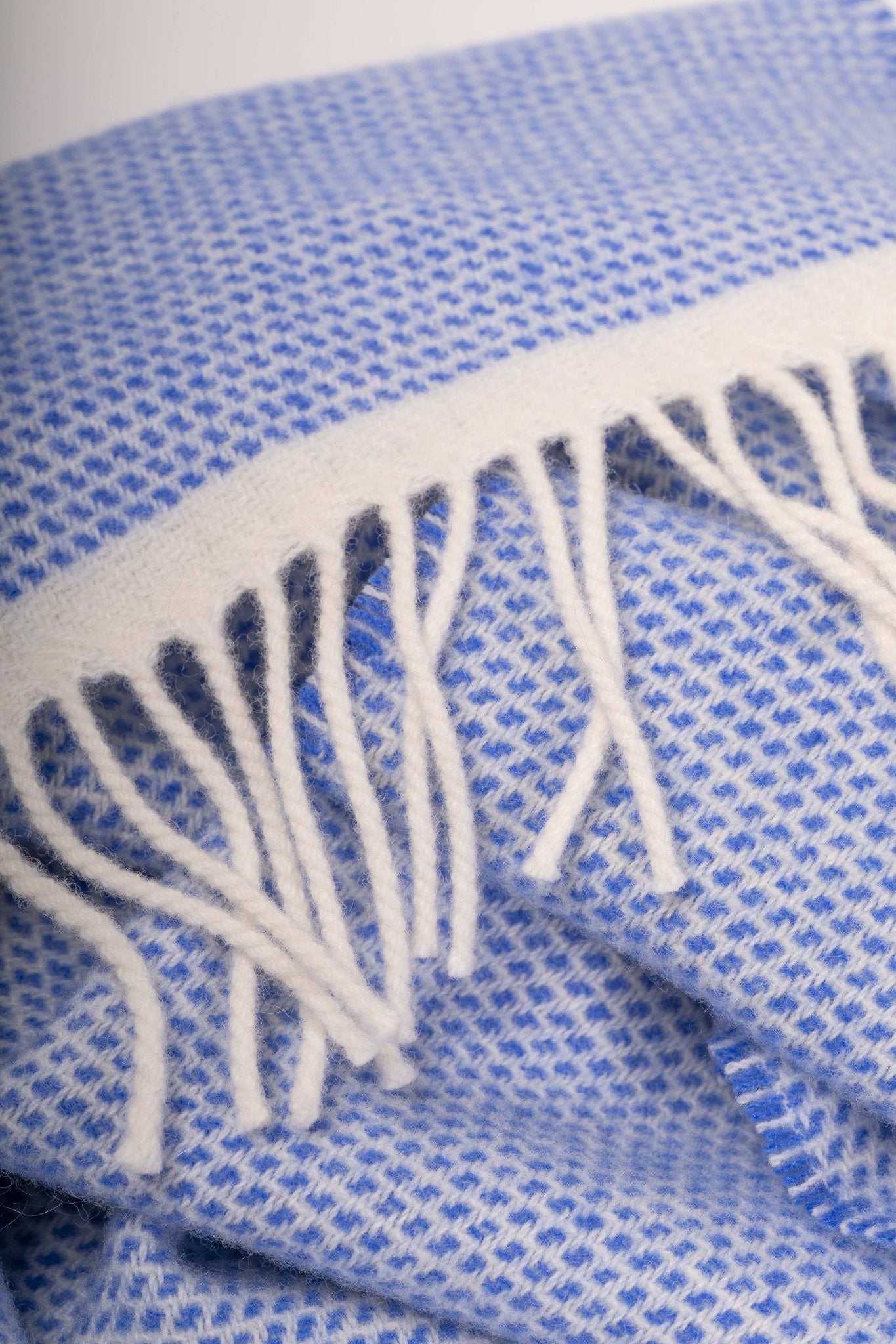 Azure Duiske Merino Lambswool Scarf - Cushendale Woollen Mills