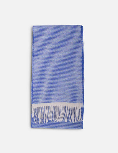 Azure Duiske Merino Lambswool Scarf - Cushendale Woollen Mills