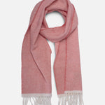 Coral Duiske Merino Lambswool Scarf - Cushendale Woollen Mills
