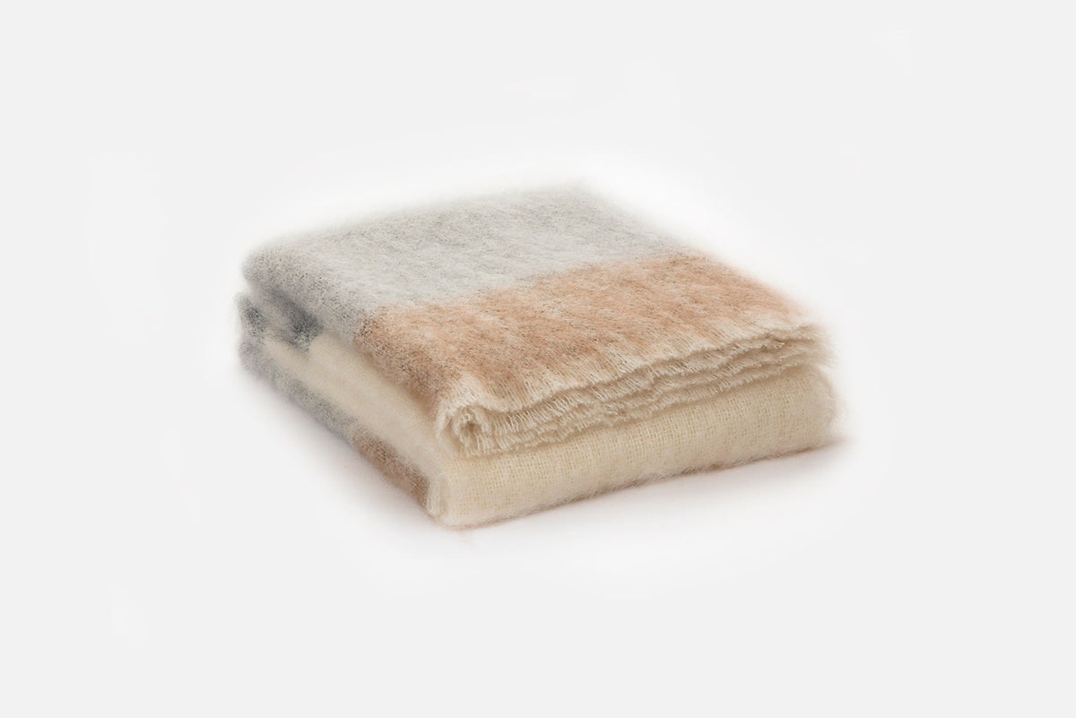 Owl Silare Mohair XThrow Blanket - Cushendale Woollen Mills