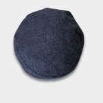 Slate Irish Wool Tweed Cap - Cushendale Woollen Mills
