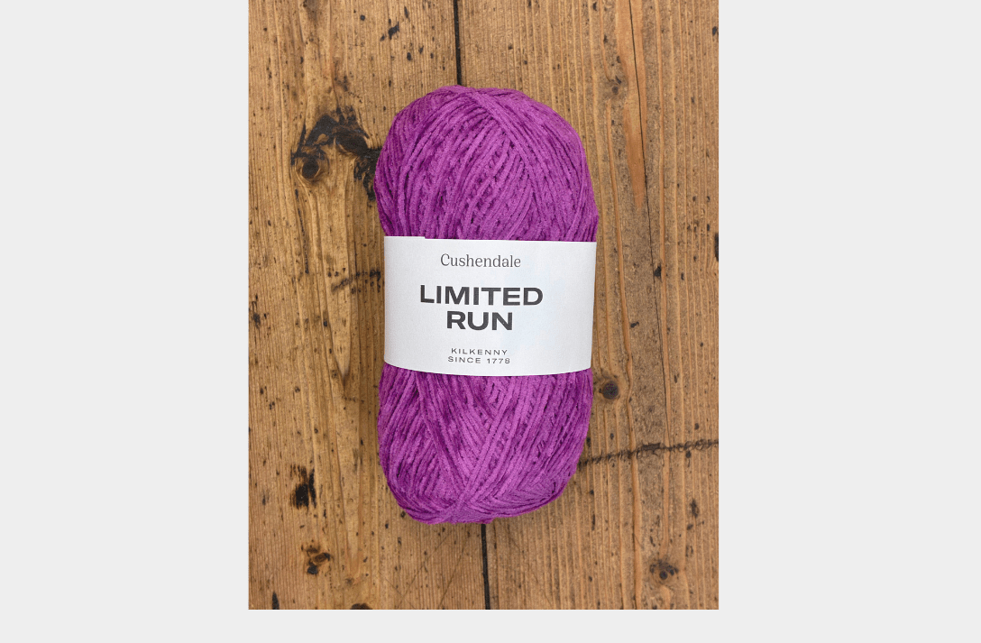 Foxglove Chenille Yarn - Cushendale Woollen Mills