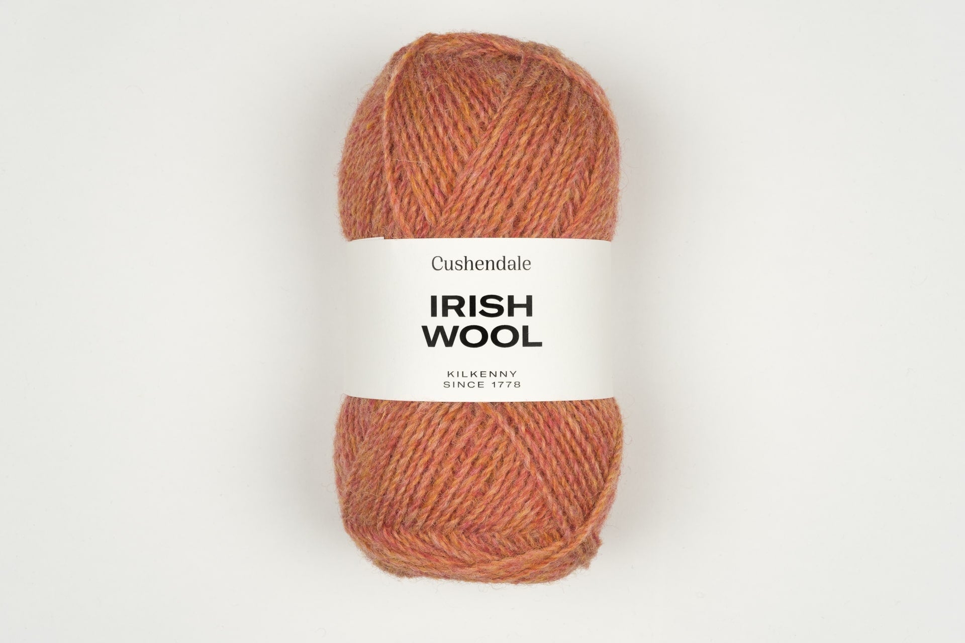 Light Orange Irish Wool DK Yarn - Cushendale Woollen Mills