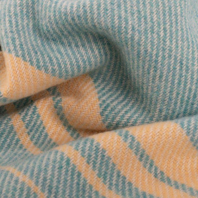 Sea Ombre Kileen Lambswool Baby Blanket - Cushendale Woollen Mills