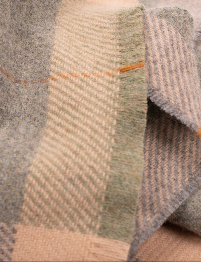 Stone Mullins Merino Lambswool Scarf - Cushendale Woollen Mills