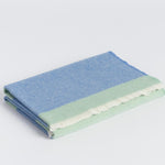 Blue Classic Kileen Lambswool Baby Blanket - Cushendale Woollen Mills