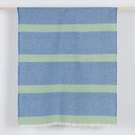 Blue Classic Kileen Lambswool Baby Blanket - Cushendale Woollen Mills