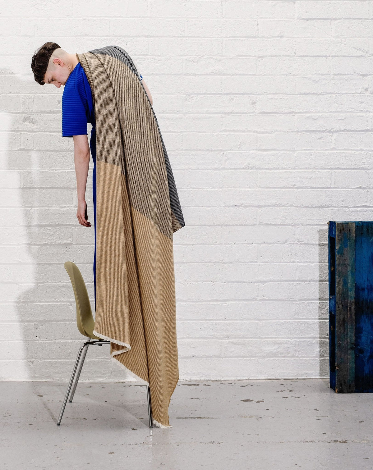 Toffee Ballyogan Lambswool Throw Blanket - Cushendale Woollen Mills