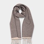 Graphite Duiske Merino Lambswool Scarf - Cushendale Woollen Mills