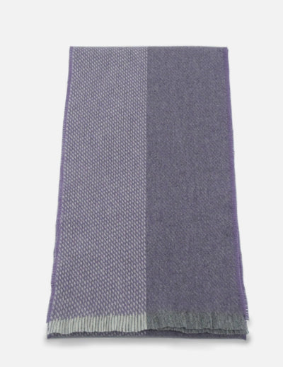 Mauve Uisce Lambswool Scarf - Cushendale Woollen Mills