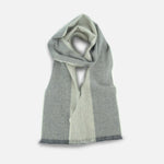 Silver Uisce Lambswool Scarf - Cushendale Woollen Mills
