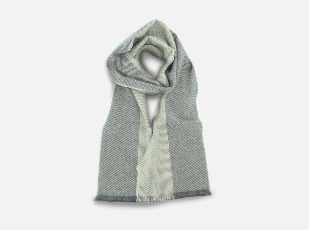 Silver Uisce Lambswool Scarf - Cushendale Woollen Mills