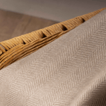 Loam Aclare Lambswool Throw Blanket - Cushendale Woollen Mills