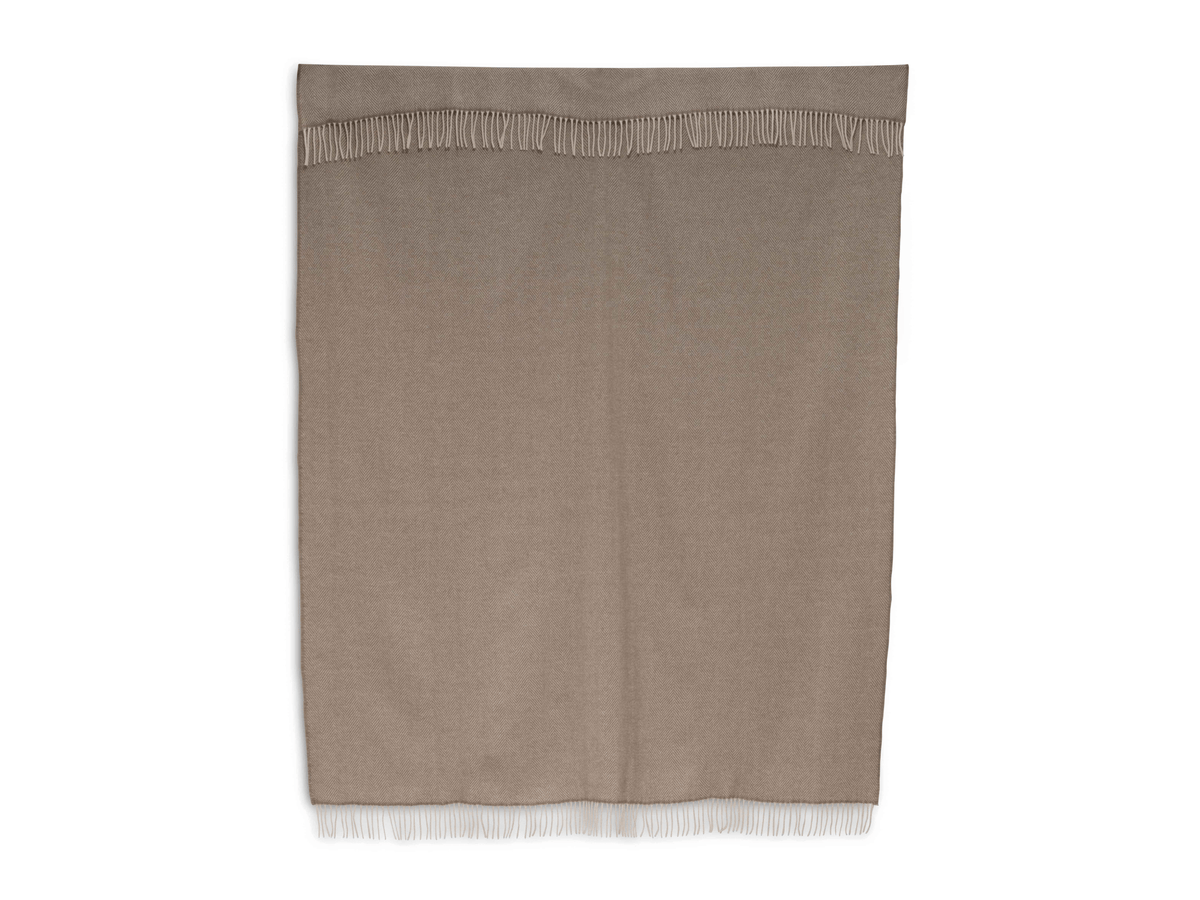 Loam Aclare Lambswool Throw Blanket - Cushendale Woollen Mills