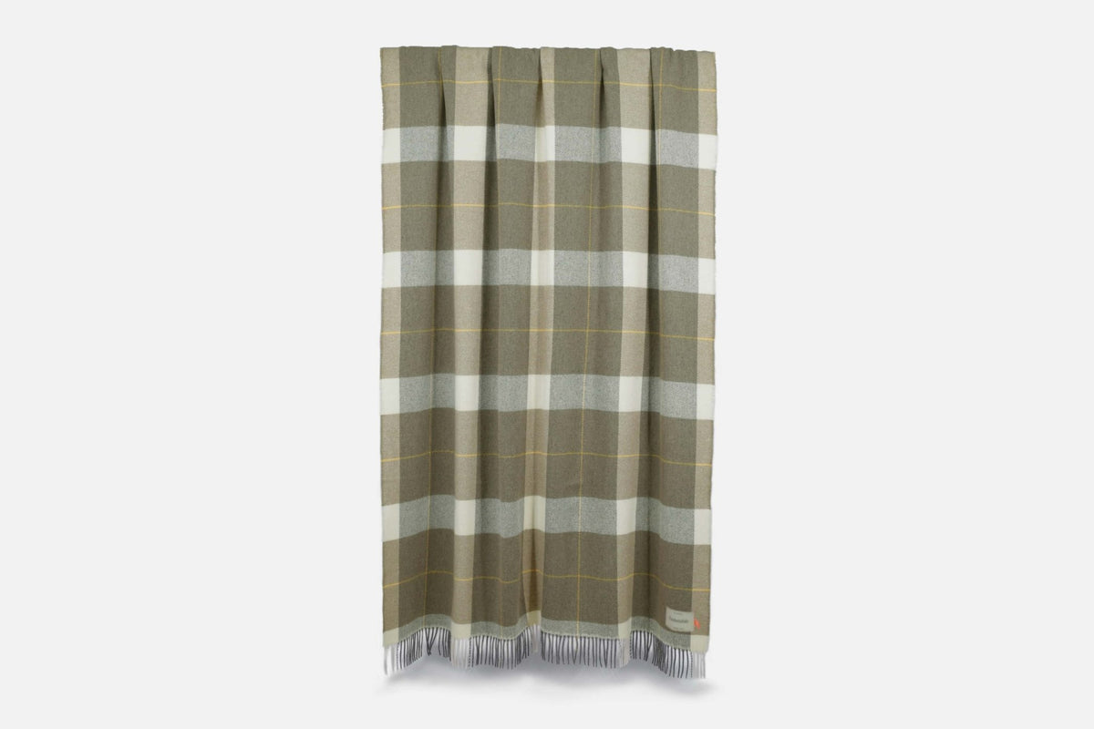Loam Glynn Lambswool Throw Blanket - Cushendale Woollen Mills