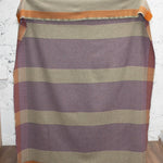Heather Stripe Heron Lambswool Throw Blanket - Cushendale Woollen Mills