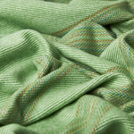 Greengage Seskin Lambswool Throw Blanket - Cushendale Woollen Mills
