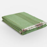 Greengage Seskin Lambswool Throw Blanket - Cushendale Woollen Mills