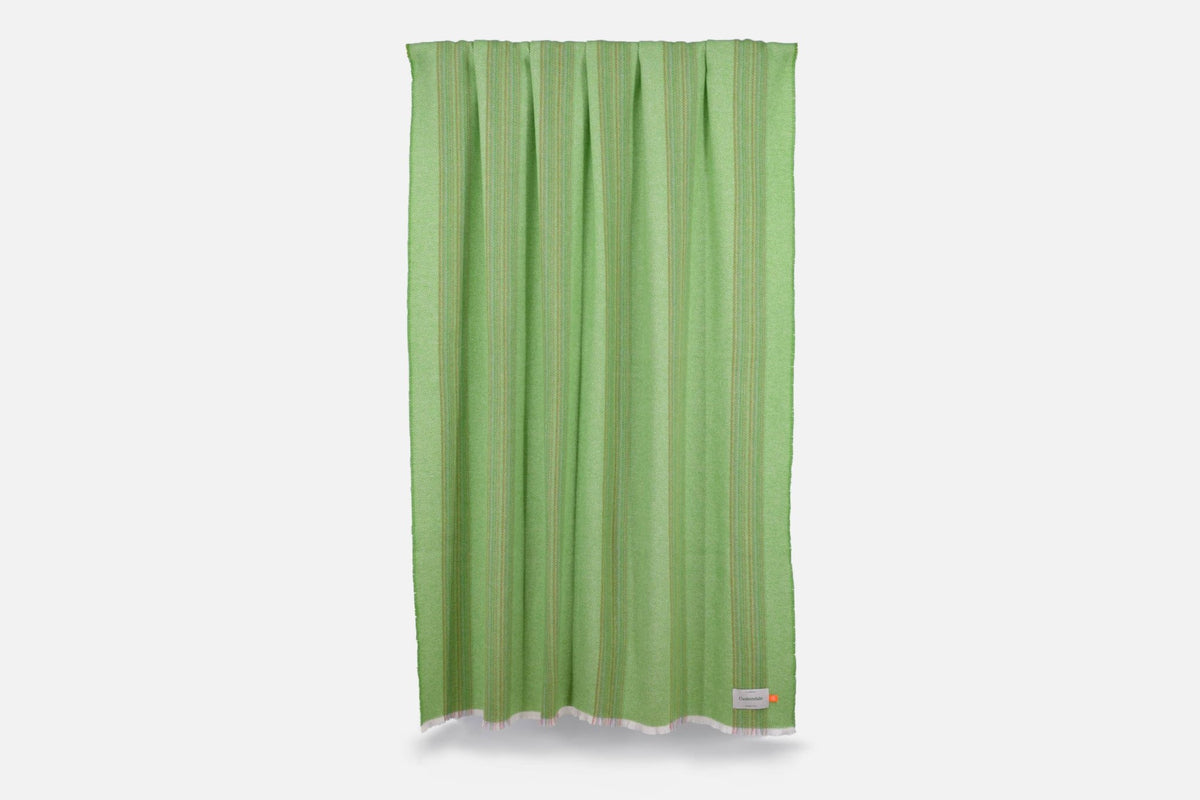 Greengage Seskin Lambswool Throw Blanket - Cushendale Woollen Mills