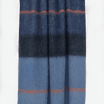 Azure Boher Mohair XThrow Blanket - Cushendale Woollen Mills