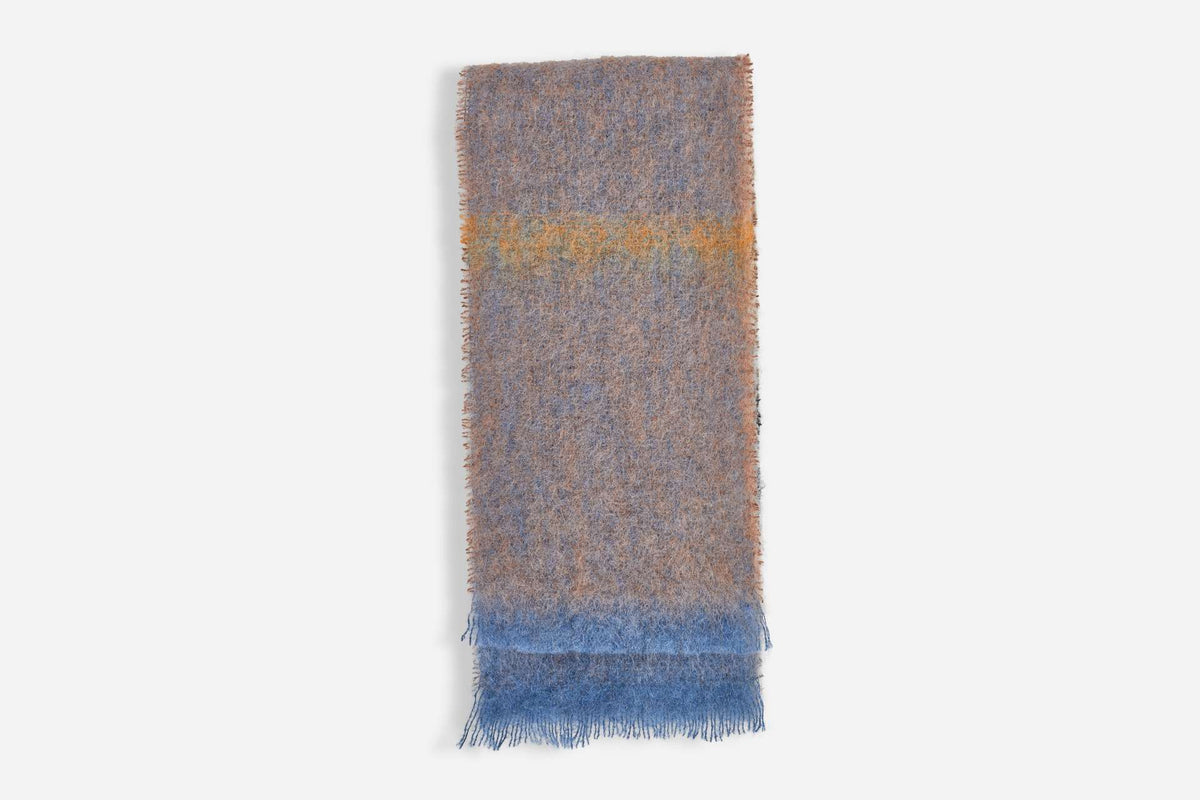 Cocoa Boher Mohair XScarf - Cushendale Woollen Mills