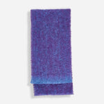 Aubergine Clash Mohair Scarf - Cushendale Woollen Mills