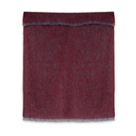 Wine Clash Mohair Throw Blanket - Cushendale Woollen Mills