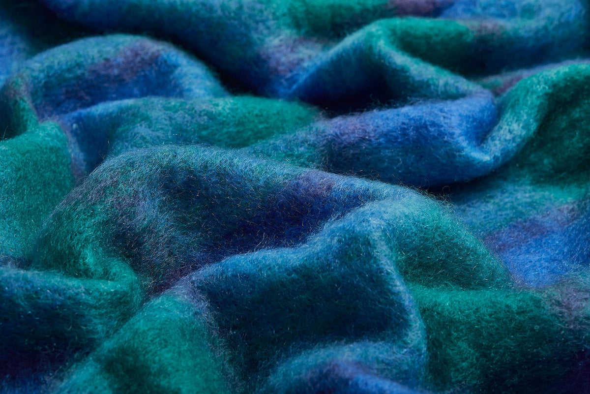 Ascot Drumin Mohair Throw Blanket - Cushendale Woollen Mills