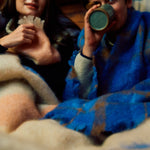 Bluebird Drumin Mohair Throw Blanket - Cushendale Woollen Mills