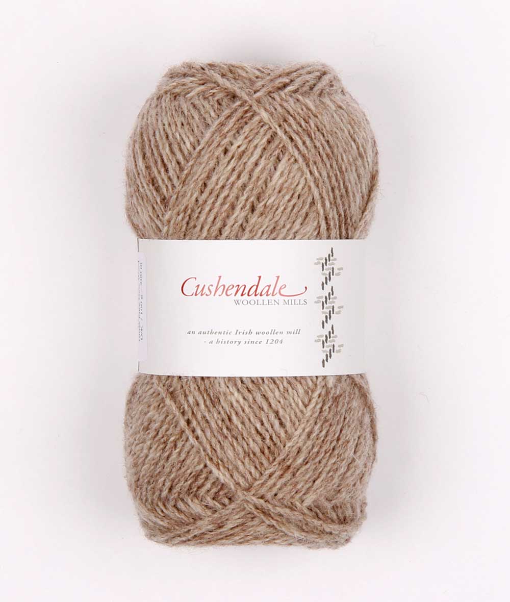 Oatmeal Irish Wool DK Yarn - Cushendale Woollen Mills