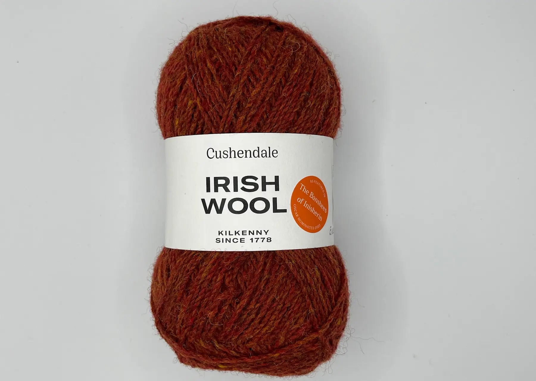 Rust Irish Wool DK Yarn - Cushendale Woollen Mills