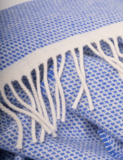 Azure Duiske Merino Lambswool Scarf - Cushendale Woollen Mills